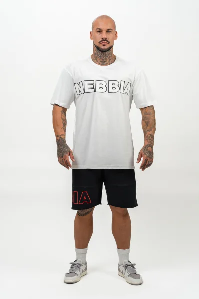 NEBBIA • Triko s krátkým rukávem LEGACY bíla • Nebshop.cz 2
