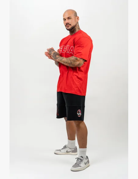 NEBBIA • Triko s krátkým rukávem LEGACY červená • Nebshop.cz