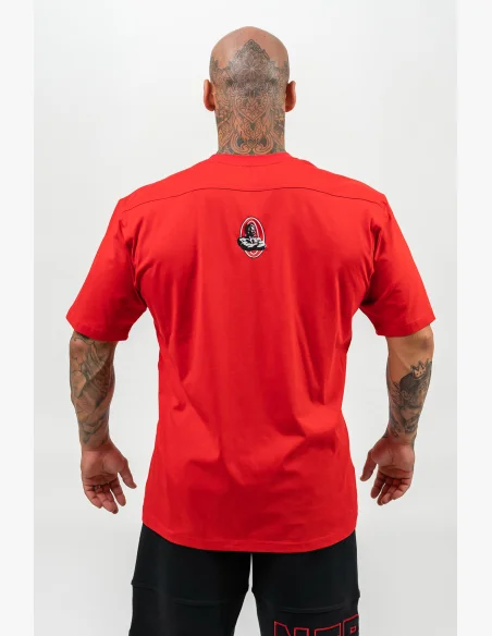 NEBBIA • Triko s krátkým rukávem LEGACY červená • Nebshop.cz