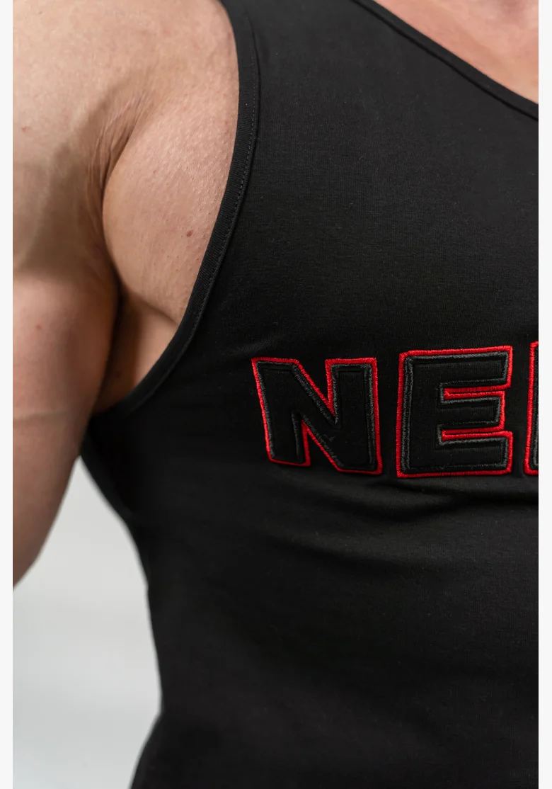 NEBBIA • Fitness tílko STRENGTH černá • Nebshop.cz