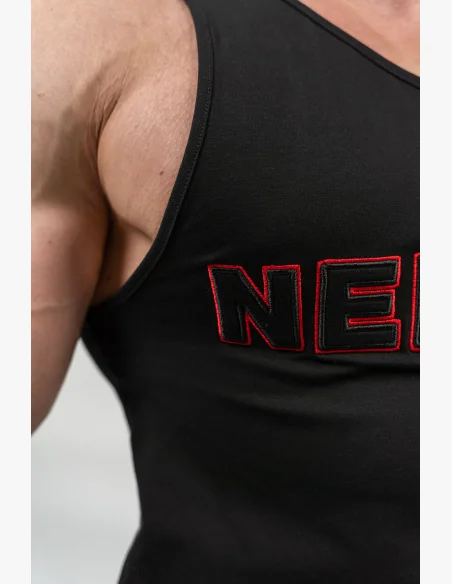 NEBBIA • Fitness tílko STRENGTH černá • Nebshop.cz