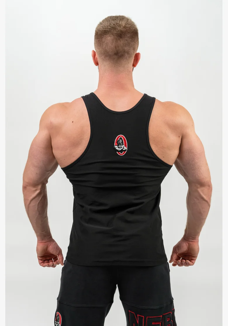 NEBBIA • Fitness tílko STRENGTH černá • Nebshop.cz