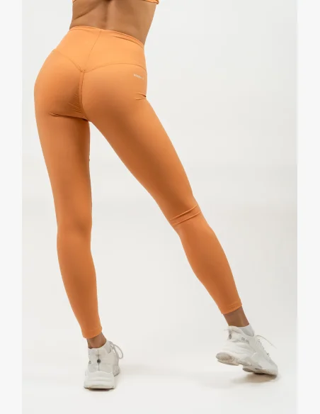 NEBBIA • Legíny s vysokým pasem ELEVATED oranžová • NebShop.cz