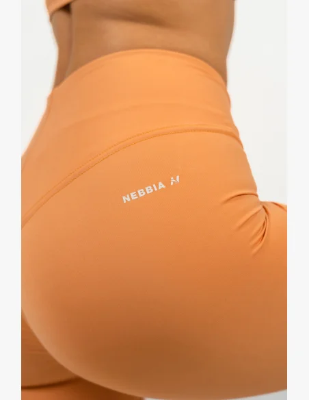 NEBBIA • Legíny s vysokým pasem ELEVATED oranžová • NebShop.cz
