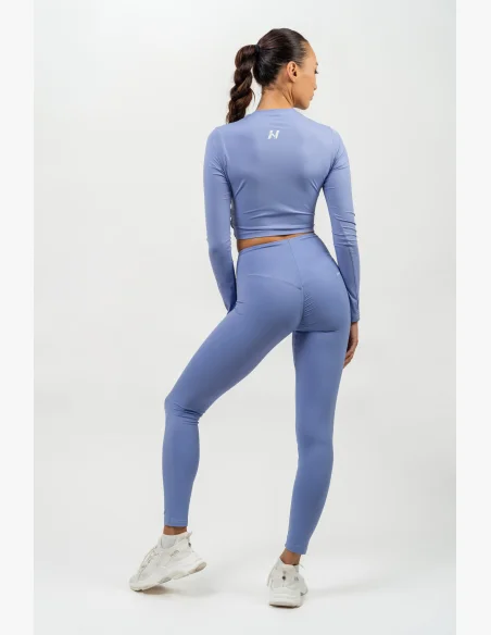 NEBBIA • Legíny s vysokým pasem ELEVATED fialová • NebShop.cz