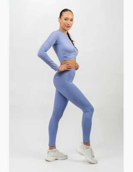 NEBBIA • Legíny s vysokým pasem ELEVATED fialová • NebShop.cz