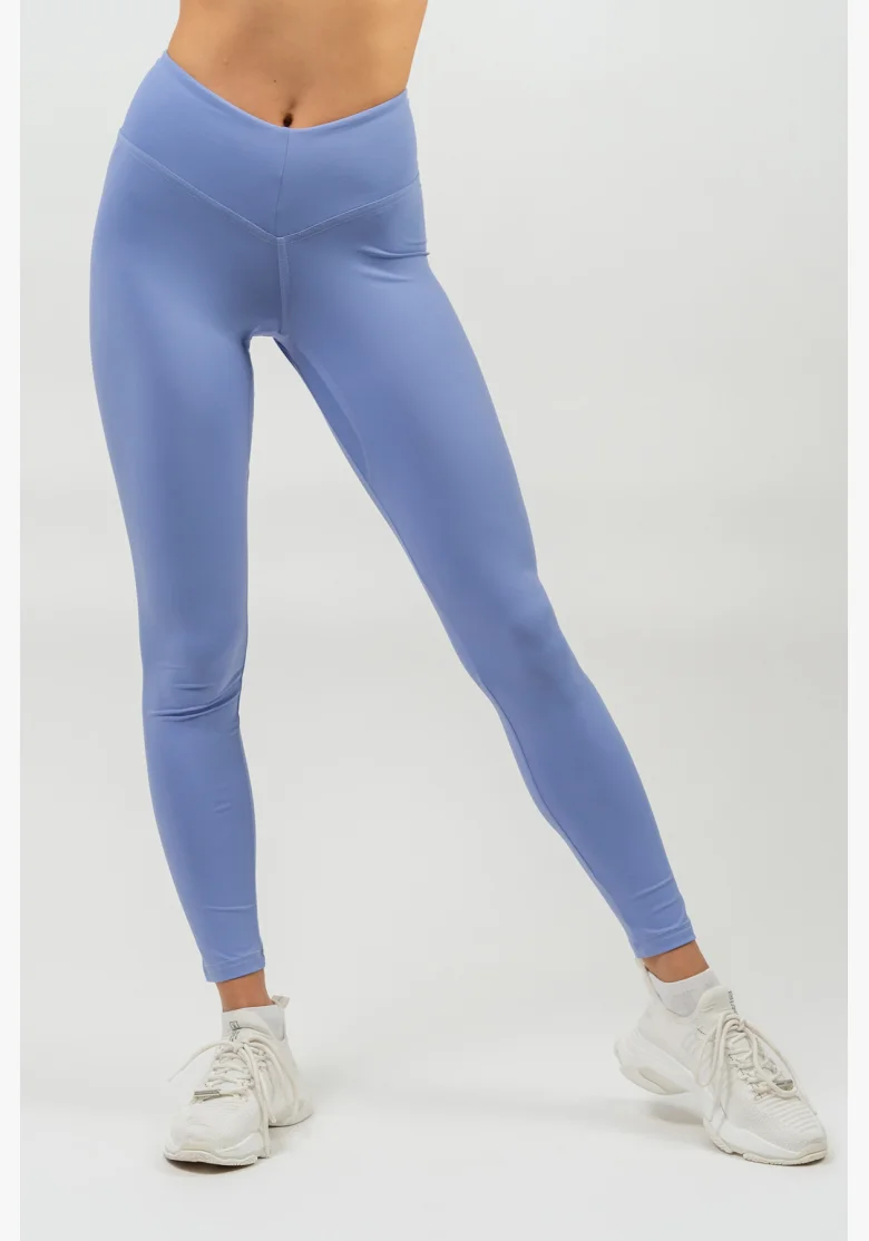NEBBIA • Legíny s vysokým pasem ELEVATED fialová • NebShop.cz