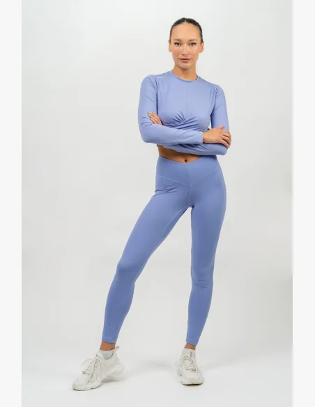 NEBBIA • Legíny s vysokým pasem ELEVATED fialová • NebShop.cz