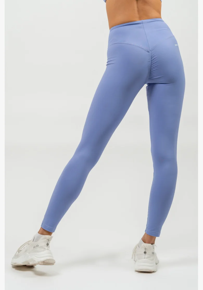 NEBBIA • Legíny s vysokým pasem ELEVATED fialová • NebShop.cz