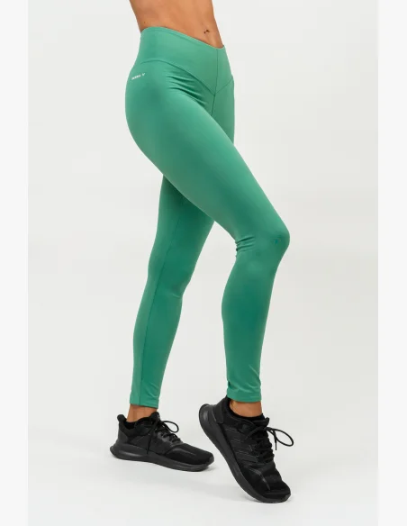 NEBBIA • Legíny s vysokým pasem ELEVATED zelená • NebShop.cz
