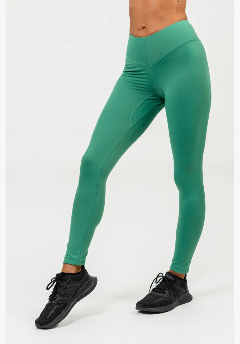 NEBBIA • Legíny s vysokým pasem ELEVATED zelená • NebShop.cz