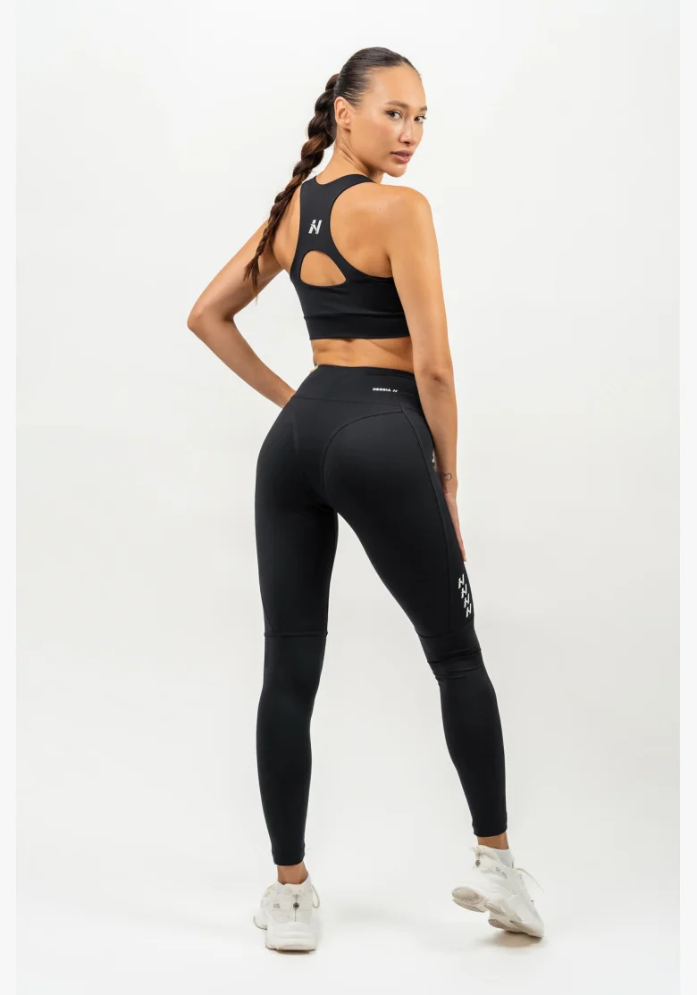 NEBBIA • Sportovní racer back podprsenka AGILE černá • NebShop.cz