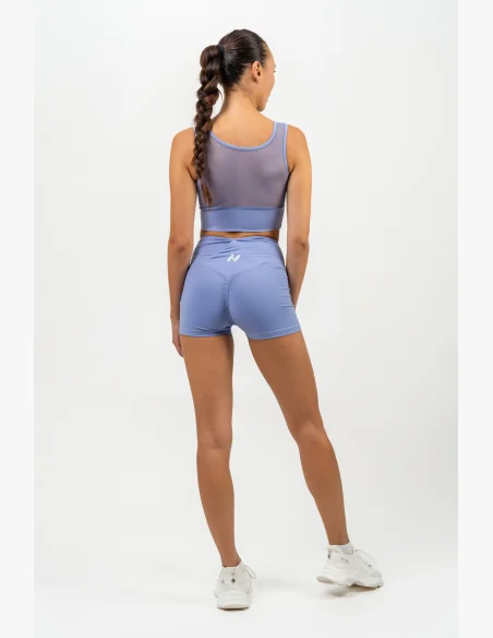 NEBBIA • Leginové šortky s vysokým pasem AGILE fialová • NebShop.cz