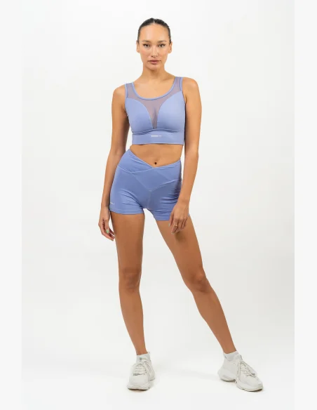 NEBBIA • Leginové šortky s vysokým pasem AGILE fialová • NebShop.cz
