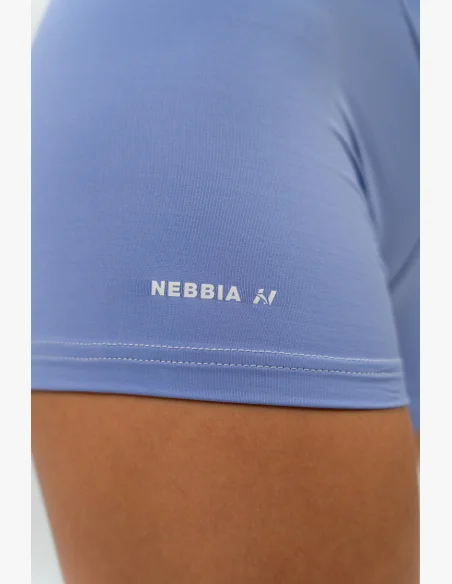 NEBBIA • Leginové šortky s vysokým pasem AGILE fialová • NebShop.cz