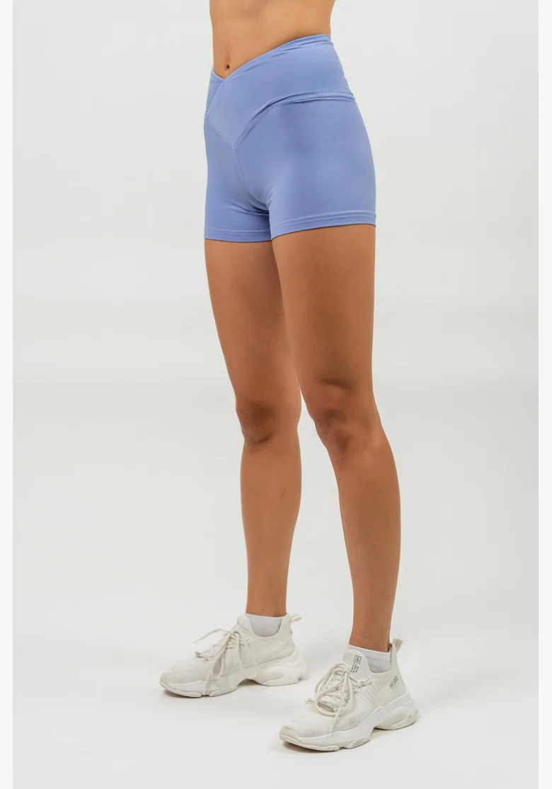 NEBBIA • Leginové šortky s vysokým pasem AGILE fialová • NebShop.cz
