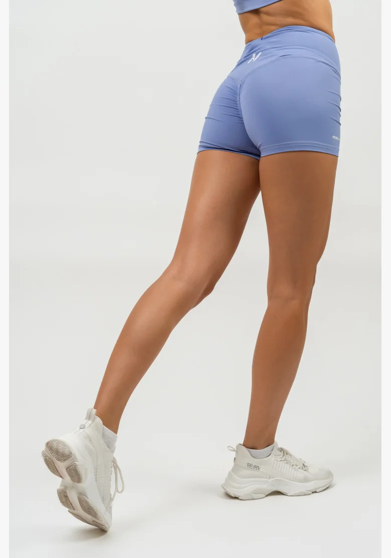 NEBBIA • Leginové šortky s vysokým pasem AGILE fialová • NebShop.cz