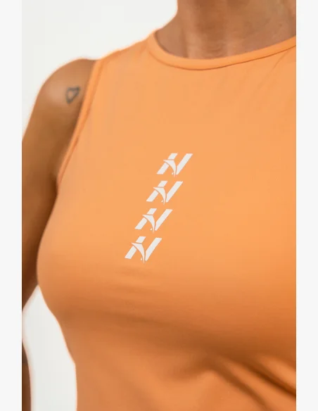 NEBBIA • Crop top tílko CONFIDENCE oranžová • NebShop.cz
