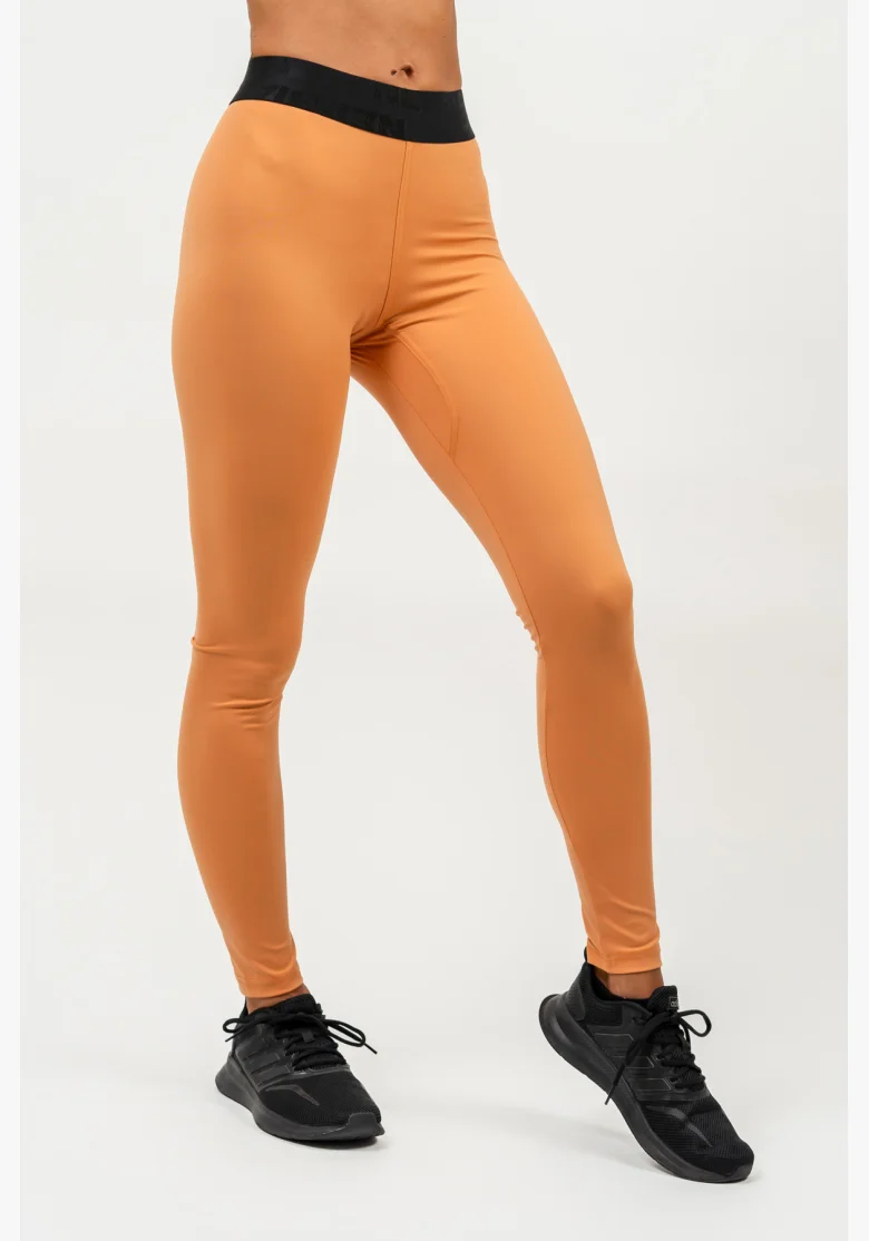 NEBBIA • Legíny s vysokým pasem ELITE oranžová • NebShop.cz