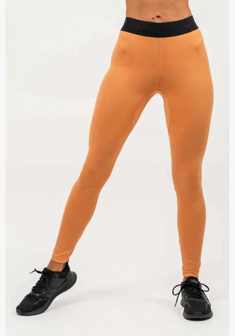 NEBBIA • Legíny s vysokým pasem ELITE oranžová • NebShop.cz