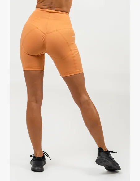 NEBBIA • Cyklistické šortky s vysokým pasem ELITE oranžová • Nebshop.cz