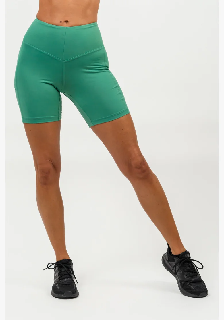 NEBBIA • Cyklistické šortky s vysokým pasem ELITE zelená • Nebshop.cz
