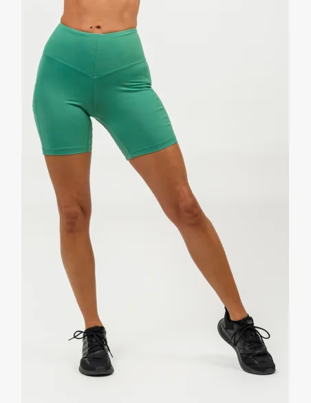 NEBBIA • Cyklistické šortky s vysokým pasem ELITE zelená • Nebshop.cz