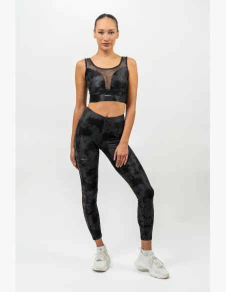 NEBBIA • Sportovní podprsenka se síťkou IMPACT černá • Nebshop.cz