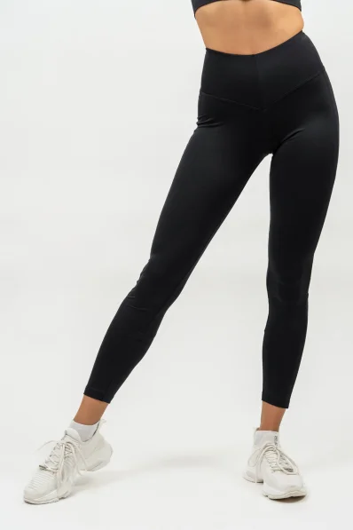 NEBBIA • Legíny se síťkou s vysokým pasem PERFORMANCE černá • Nebshop.cz