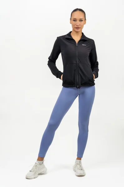 NEBBIA • Legíny se síťkou s vysokým pasem PERFORMANCE fialová • Nebshop.cz 2