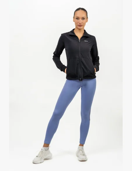 NEBBIA • Legíny se síťkou s vysokým pasem PERFORMANCE fialová • Nebshop.cz