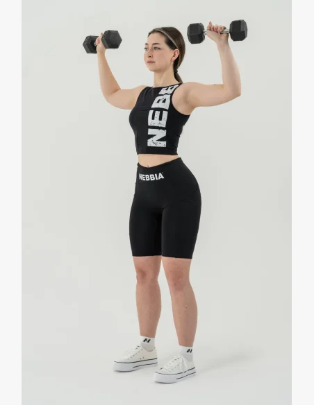 NEBBIA • Tank top SNATCHED černý • Nebshop.cz