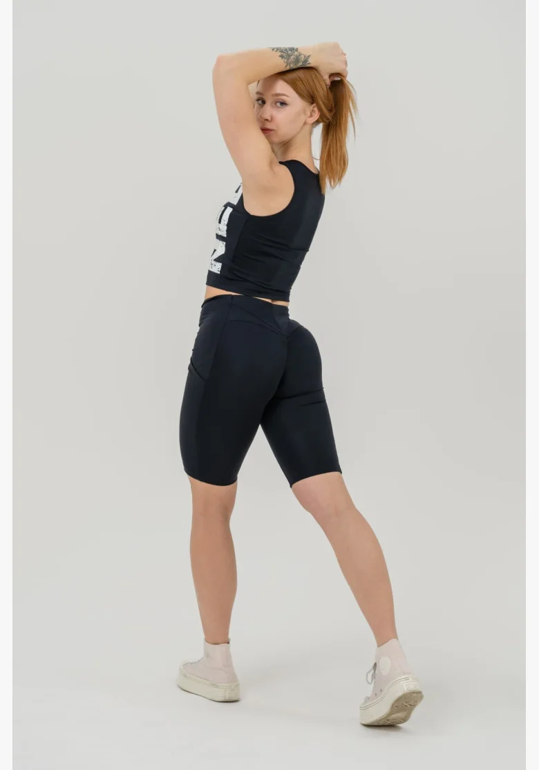 NEBBIA • Tank top SNATCHED černý • Nebshop.cz
