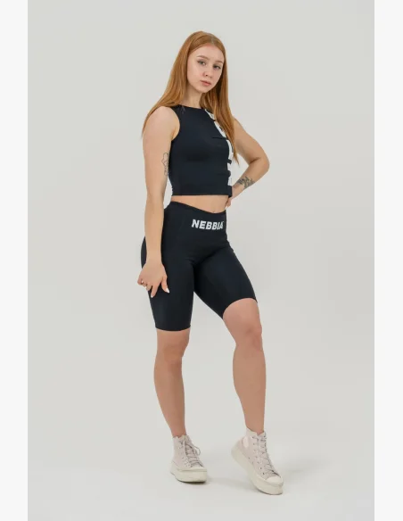 NEBBIA • Tank top SNATCHED černý • Nebshop.cz
