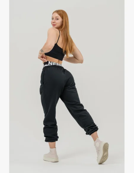 NEBBIA • Sportovní tepláky MUSCLE MOMMY černá • Nebshop.cz