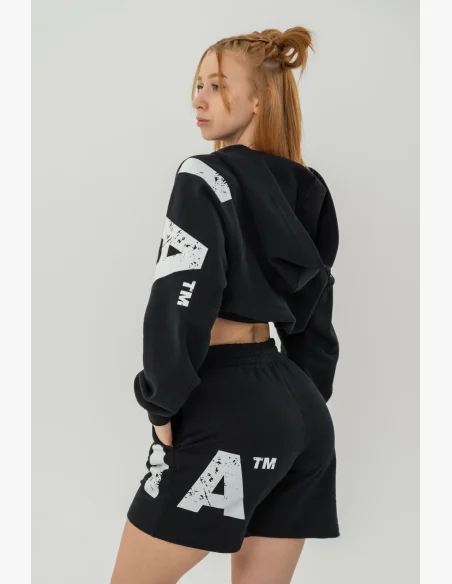 NEBBIA • Crop top mikina MUSCLE MOMMY • Nebshop.cz