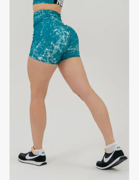 NEBBIA • Leginové šortky s vysokým pasem 5″ HAMMIES zelené • Nebshop.cz