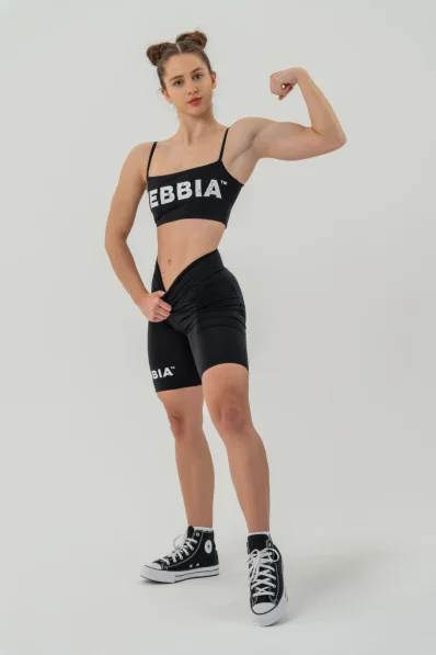 NEBBIA • NEBBIA Bandeau podprsenka BACK CHECK černá • Nebshop.cz 2