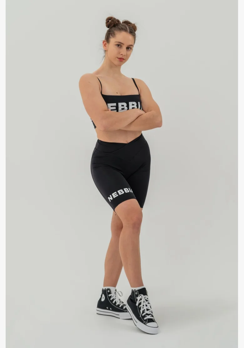 NEBBIA • NEBBIA Bandeau podprsenka BACK CHECK černá • Nebshop.cz