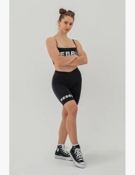 NEBBIA • NEBBIA Bandeau podprsenka BACK CHECK černá • Nebshop.cz