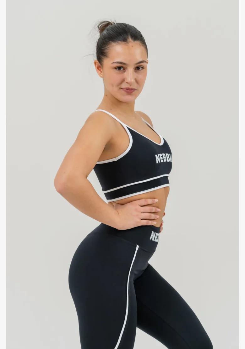 NEBBIA • NEBBIA Sportovní podprsenka střední podpora MY RULES • Nebshop.cz