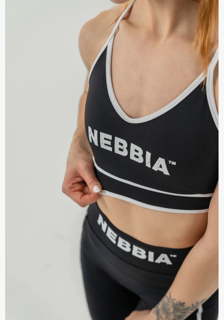 NEBBIA • NEBBIA Sportovní podprsenka střední podpora MY RULES • Nebshop.cz
