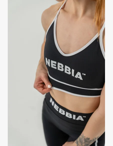 NEBBIA • NEBBIA Sportovní podprsenka střední podpora MY RULES • Nebshop.cz