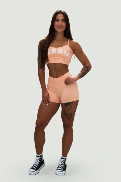NEBBIA • NEBBIA Sportovní podprsenka GYM HERO oranžová • Nebshop.cz