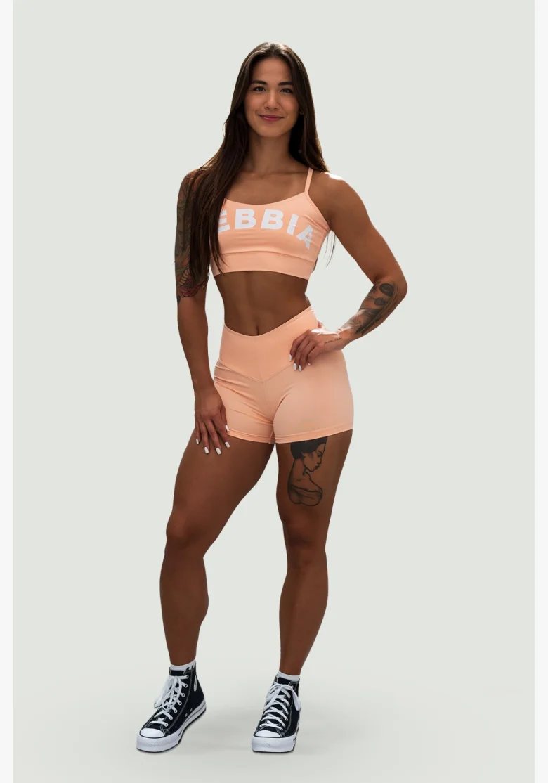 NEBBIA • NEBBIA Sportovní podprsenka GYM HERO oranžová • Nebshop.cz