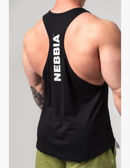 NEBBIA • NEBBIA Fitness tílko FLEXIN' černé • Nebshop.cz