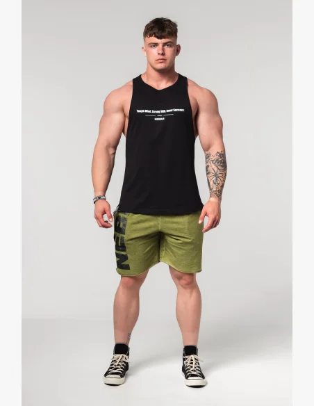 NEBBIA • NEBBIA Fitness tílko FLEXIN' černé • Nebshop.cz