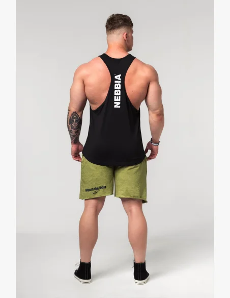 NEBBIA • NEBBIA Fitness tílko FLEXIN' černé • Nebshop.cz