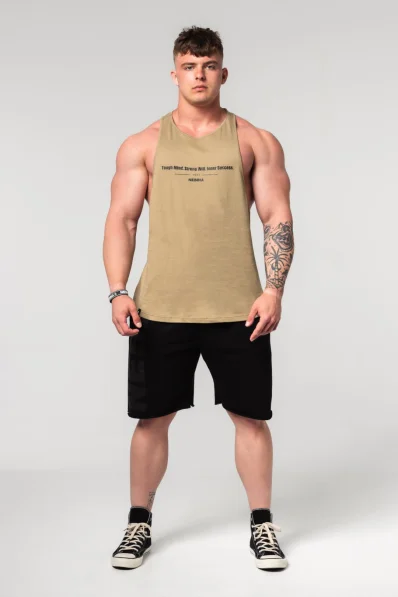 NEBBIA • NEBBIA Fitness tílko FLEXIN' zelené • Nebshop.cz