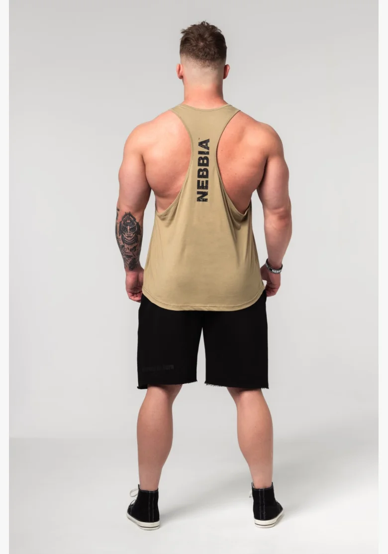 NEBBIA • NEBBIA Fitness tílko FLEXIN' zelené • Nebshop.cz
